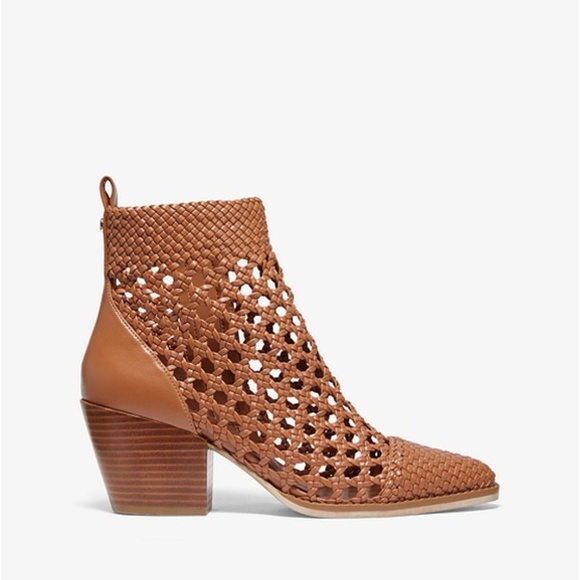 augustine woven ankle boot